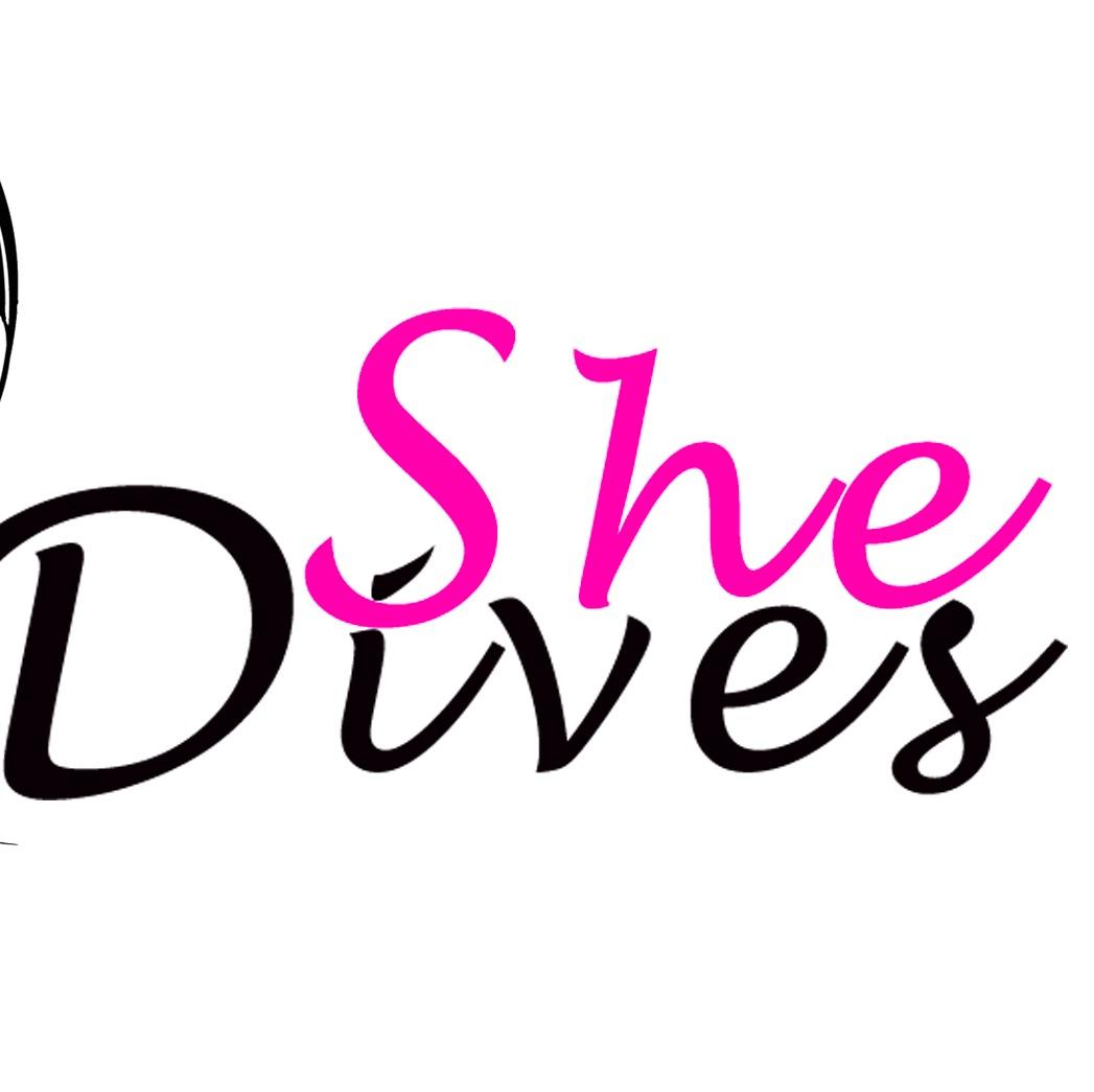She Dives - Ellas Bucean. Dedicated to all diver girls in the world