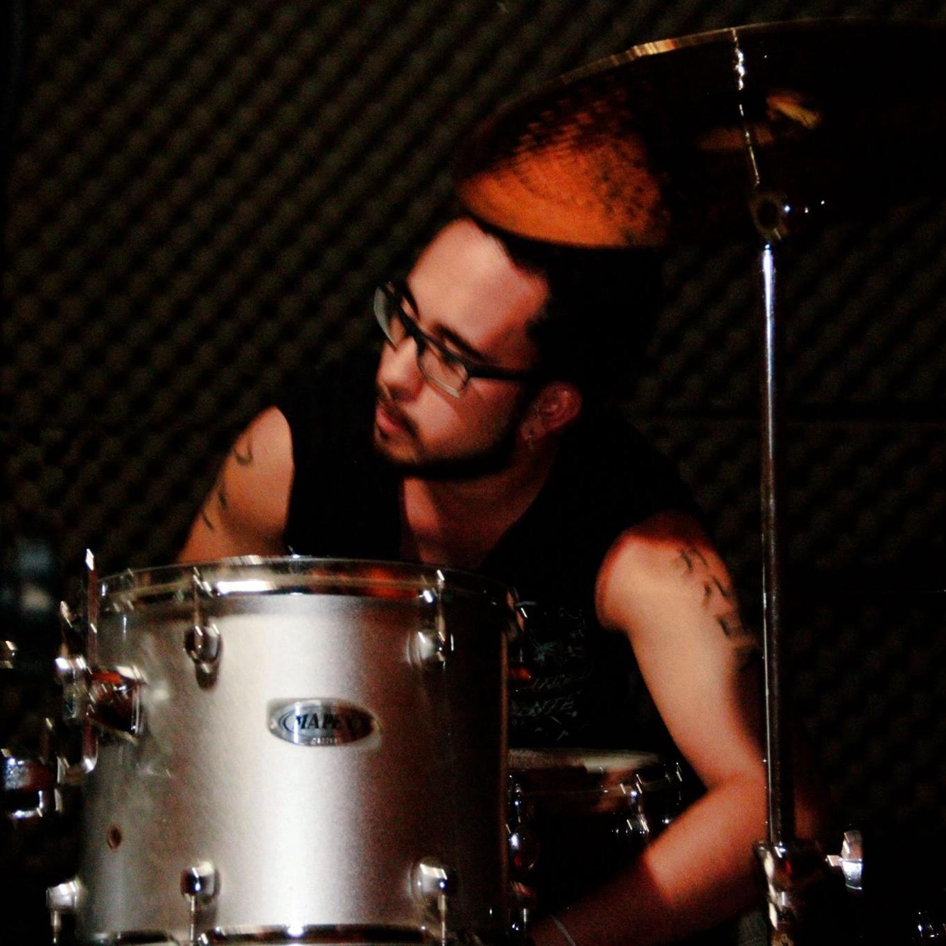 Drummer of the band @skidlife