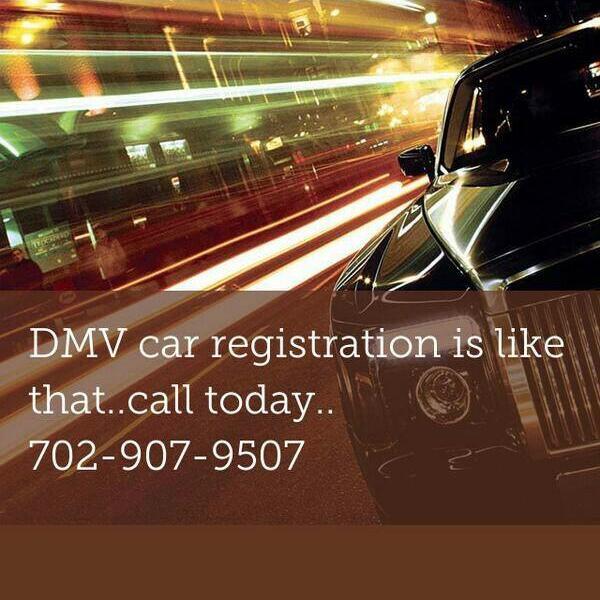 Quick & Easy DMV Services No line - No wait when you use our DMV Easy EXPRESS Service, QUICK & EASY results..Call Today! (702) 907-9507