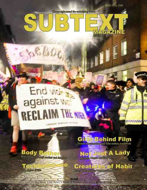SubtextMagazine's profile picture. Independent, UK Based Feminist Magazine. In Print, Online, Everywhere.