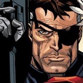 I'm the REAL Nick Fury. I used to be S.H.I.E.L.D.'s big daddy before they kicked me out and went underground. Now I'm just here, watching the world turn...