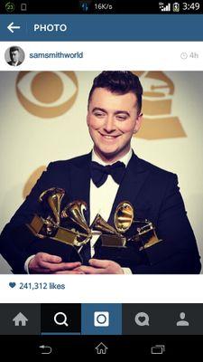 SamSmithLoveFan's profile picture. Dedicated to incredible Grammy and Oscar winner @samsmithworld ⚓ 
Sam liked my tweets 2 times in one day. 1st.June.2016    I really didn't expect it.️