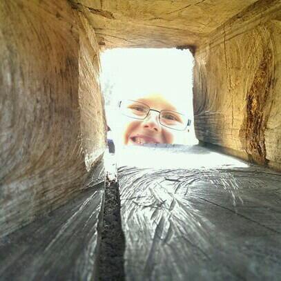 Playing temple run