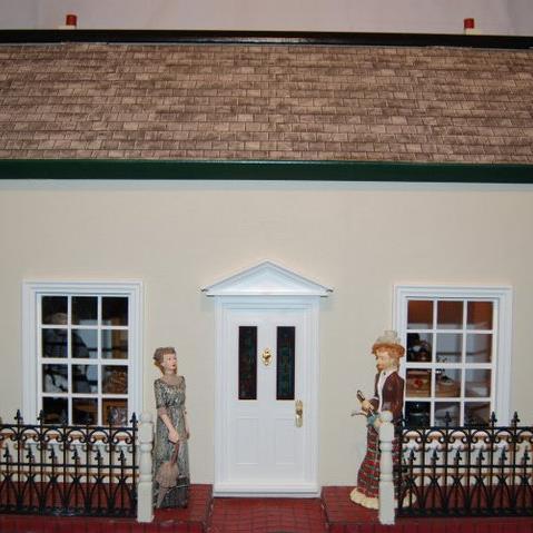 I handmake miniature irish cottages dolls houses nesting bird boxs money boxs etc