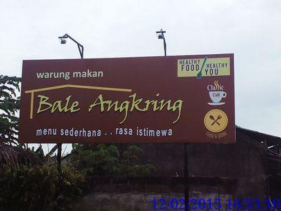 warung makan dgn menu sederhana, rasa istimewa, sehat, bersih dan tentunya halal