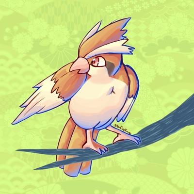 I'm a young shy pidgey, scared of almost anyone… male, timid, level 6, moves: tackle, sandatk. papa: @leadebisharp