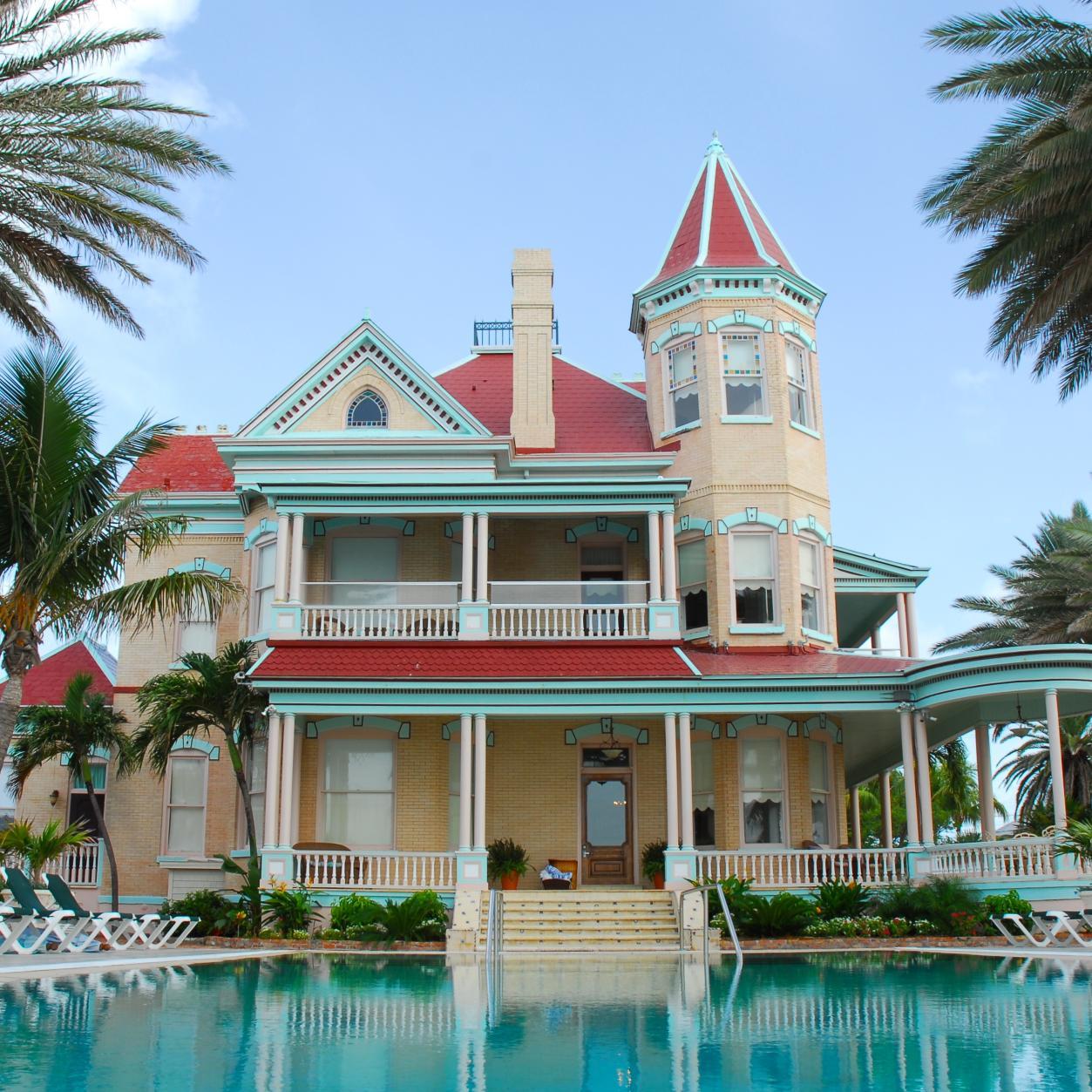Journey back in time at the magnificent Southernmost House Historic Key West Inn on the ocean's edge. Reservations 1-877-552-9821.