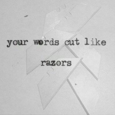 Self harm // girl // 14 years old //