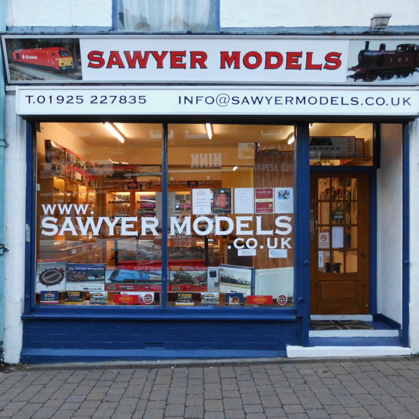 Hornby, Bachmann, Graham Farish, Peco, Oxford Diecast, Gaugemaster, Airfix, Humbrol, Javis, Woodlands Scenics, Metcalfe Kits, Dapol