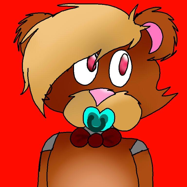 || Parents: @MangledMangle and @FreddyFiveNight || Steal his pacifier and suffer the horrible consequences ||