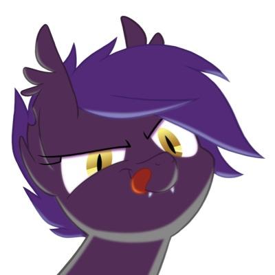 I'm Midnight Blossom, Mid for short. I come out in the night to protect anypony in trouble. and I work for @Mlp_Luna.