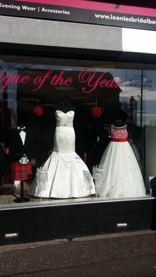 Welcome to the Winner of South West Wedding Boutique of the Year 2013, Scottish Wedding Awards, look forward to see you all soon, Love Team Leonie's x