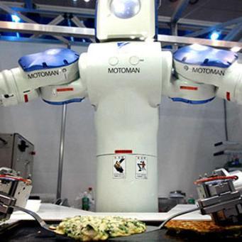 I am a robot and I can cook perfect burgers.