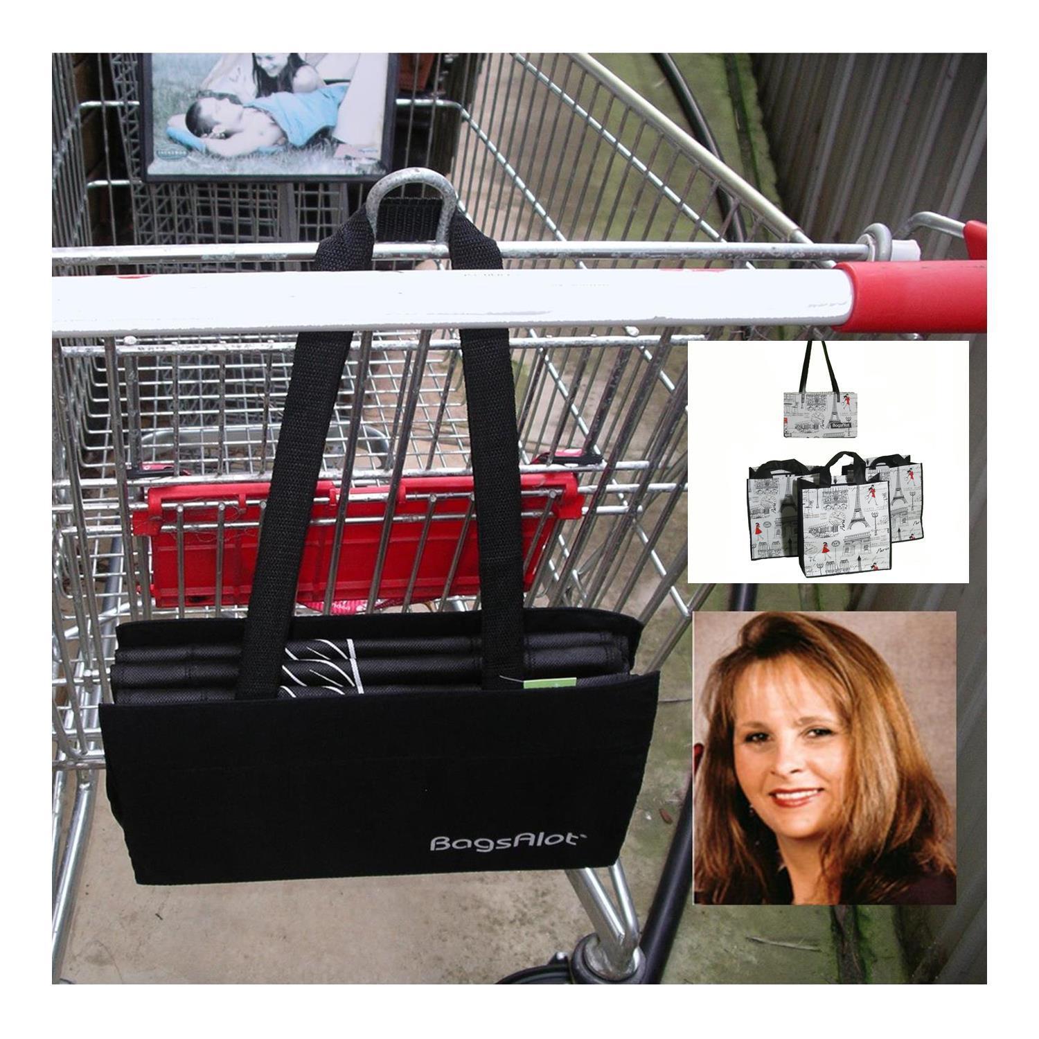 I am the Creator Bagsalot bag holder, designed to carry multiple bags in a neat compact and fashionable way.  Holder 6 bags and can be adapted to your branding.