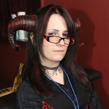 A sadistic demoness whom has an affinity for Education, rope, and whips.