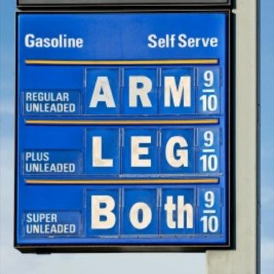 Protest for gas. Trying to lower the cost of gas to make it easy for everybody!!!