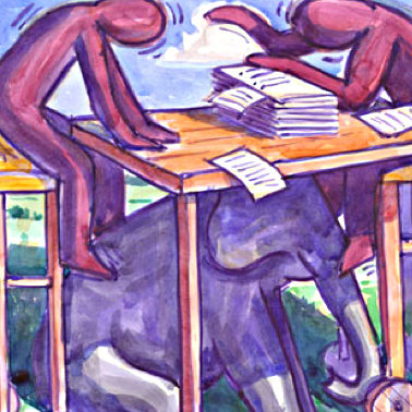 thelephantunder's profile picture. The Elephant Under The Table: things people need to talk about in business but sometimes can't... observation from creative consultants Delta7