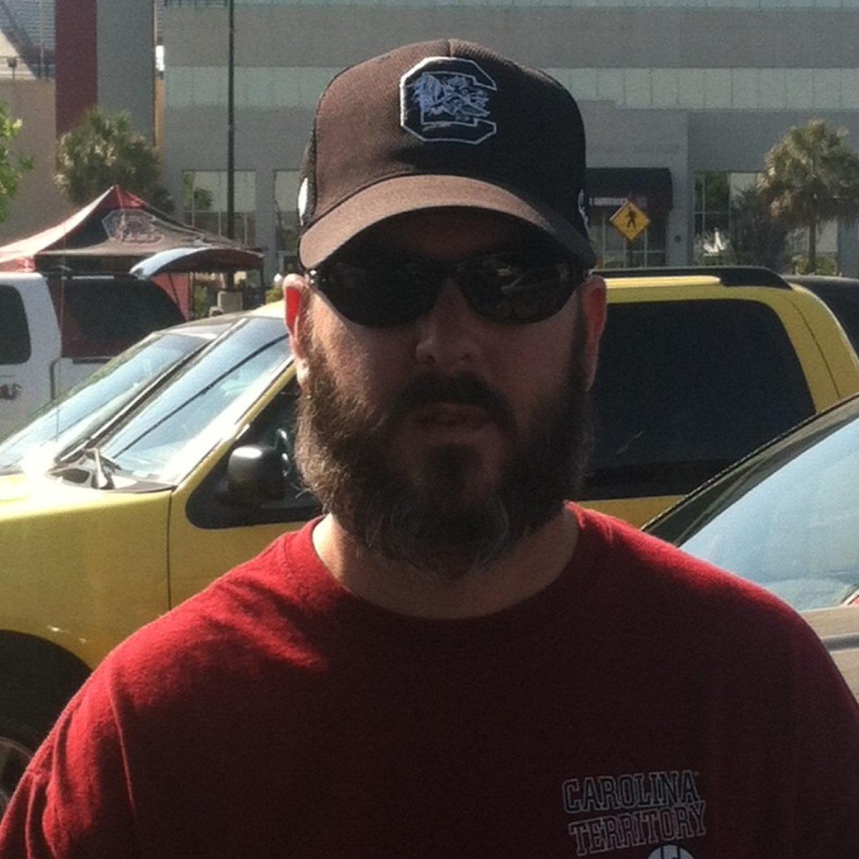 Gamecocks, Steelers,Panthers, Harley Davidson, Travel Baseball Dad