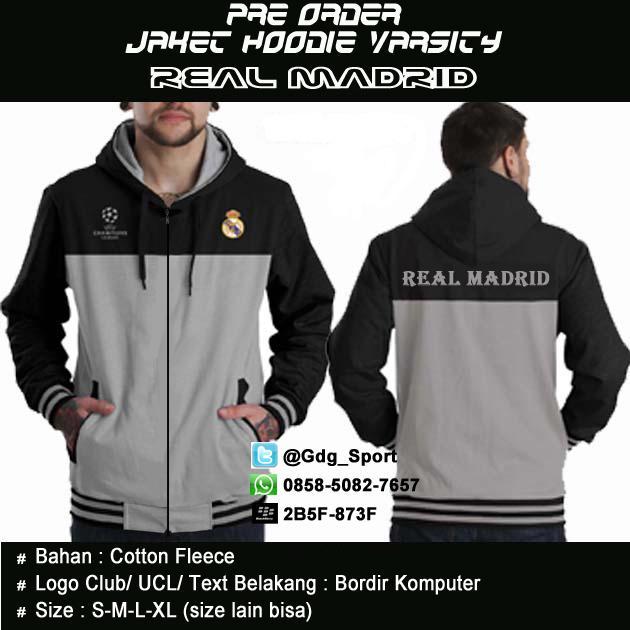 Open POJaket Hoodie Varsity REAL MADRID ||CLUB LAIN BISA|| ✉/WA: 0858-5082-7657 || BB: 2B5F-873F