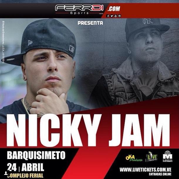 Oficial Fan Club De @NickyJamPR En Venezuela/Barquisimeto
 Presidente @Luisjahqs Contacto
 fcnickyjambqto@hotmail.com #LaIndustriaInc