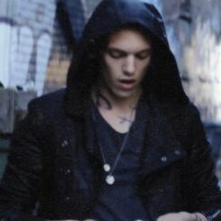 And my hair is naturally blond, just for the record. #DarkMinds