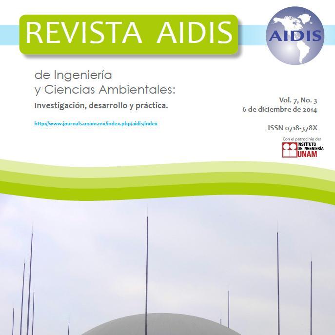 La Revista AIDIS, de Ingeniería y Ciencias Ambientales es una publicación arbitrada de carácter internacional. Coeditada por AIDIS / IIUNAM
