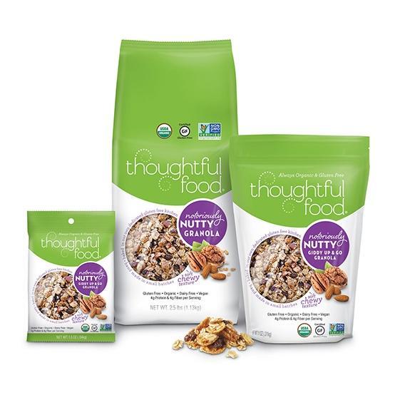 #GiddyUpGranola is Certified #Organic, Certified #GlutenFree, #DairyFree, & #Vegan! We make restricted diets easy & delicious!