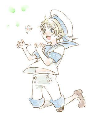''I'm the Principality of Sealand, incredibly cute, and everyone's favourite country! I'm gonna rule the world someday! ... STOP SAYING I'M SMALL, NITWIT!''