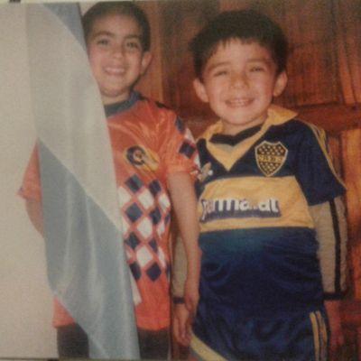 Y en las malas te juro que nunca te voy a dejar ! Boca Juniors . 💙💛💙 #PapaLuchón Malaika 👶🏽 ♥️