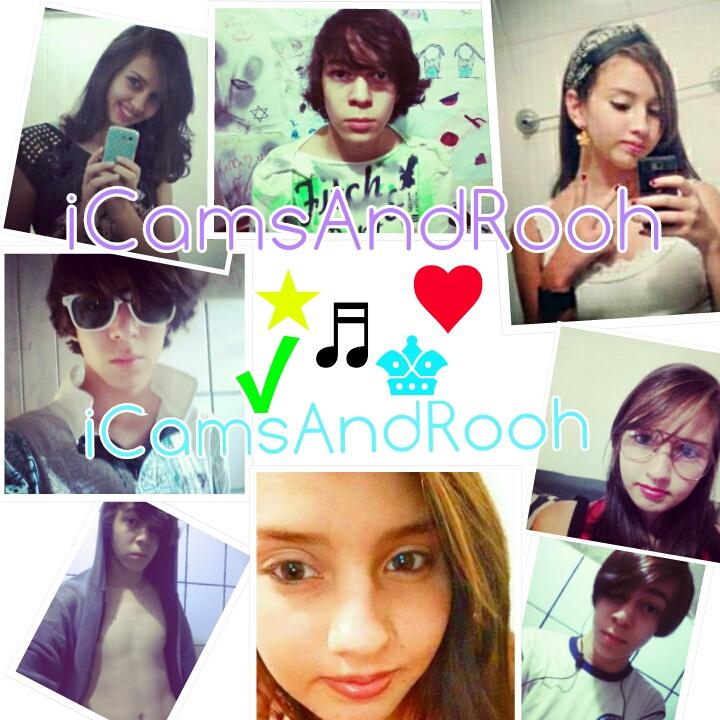 Olá gente. Somos Cams e Rooh e não somos o iCarly, mas podíamos ser. Nos sigam e se inscrevam no canal do Rooh. (link aí em baixo).
