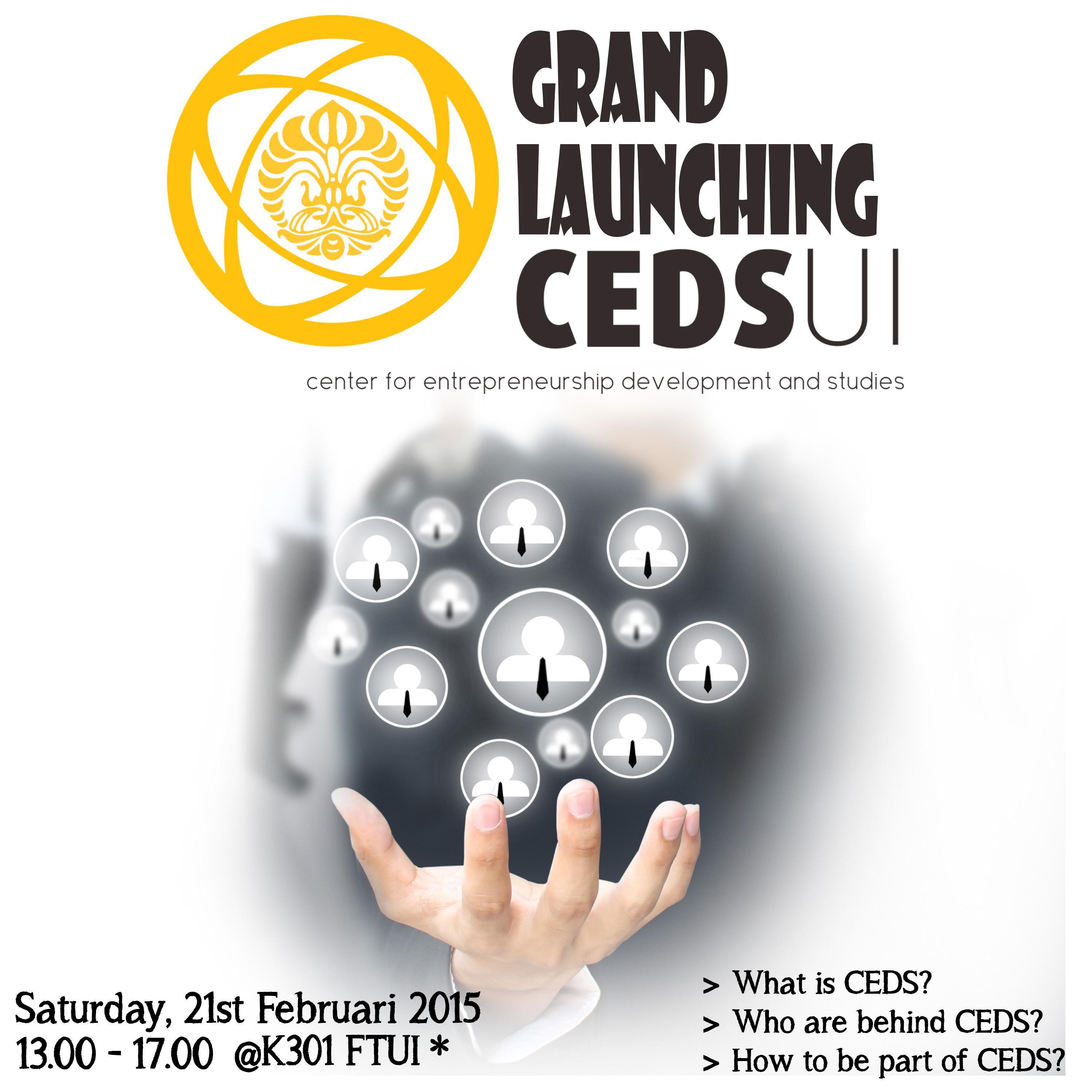 OPREC CEDS UI 2015 (UKM Bisnis Resmi dibawah Rektorat UI) 
Pendaftaran 20 Januari-06 Februari 2015. Terbuka bagi yg belum punya/sudah punya usaha
Info Lengkap