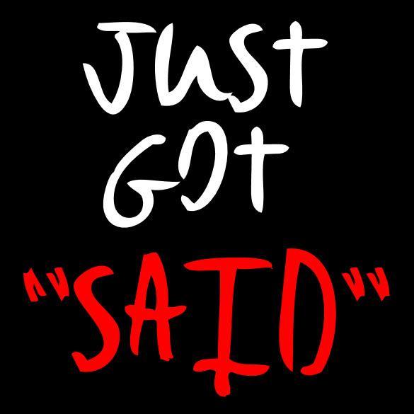 Shit that just got said, you're all thinking it... we just said it!