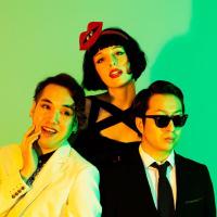 ネコパンチページ Peeping Eyes ラージ・ダブルジップ・ウォレット | Anya