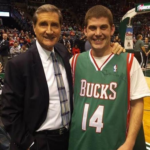 People say my smile lights up a room so I've started the Smile Foundation--it brings smiles to those who make a difference. Packers, Bucks, Badgers!