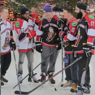 I love too play hockey and I work at Annie's burger shack:)