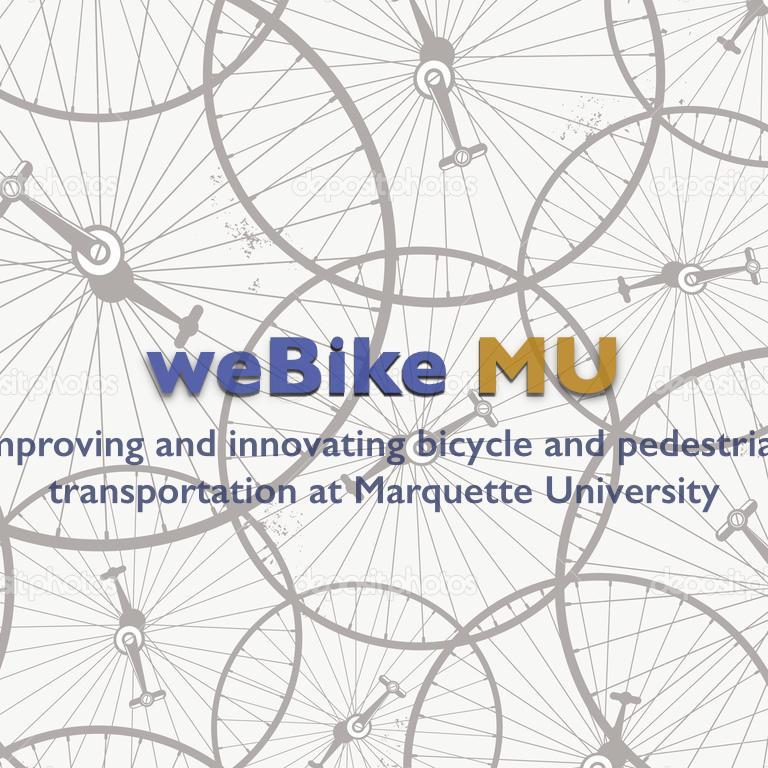 weBikeMU's profile picture. weBikeMU strives to bridge the Marquette campus with the Milwaukee community by promoting biking and walking as transportation.

Authored by  @MilwaukeeMax