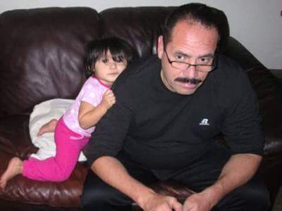 security officer raising my granddaughter