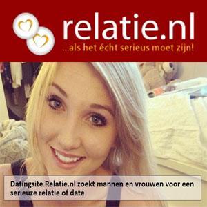 Datingsite Relatie.nl zoekt mannen en vrouwen voor een serieuze relatie of date