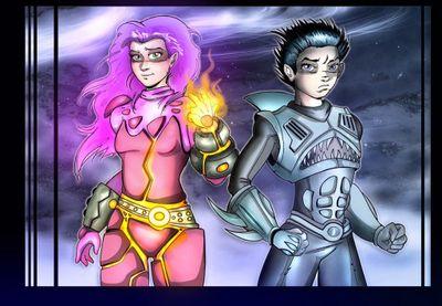 Fucking Eels dude. (Sharkboy and Lavagirl.)
