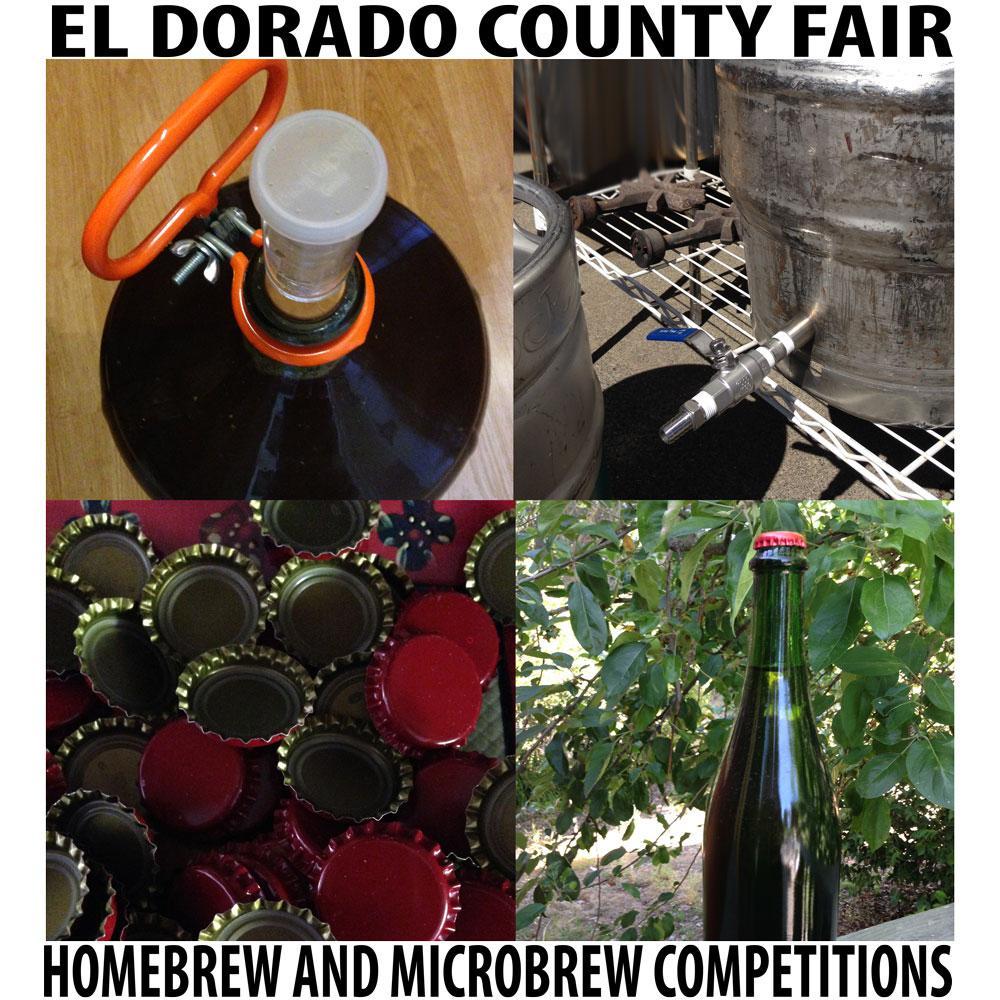 Microbrew Competition El Dorado Invitational (Open to all commercially licensed brewers) and
Homebrew Competition (other than commercial). Deadline May 1st.