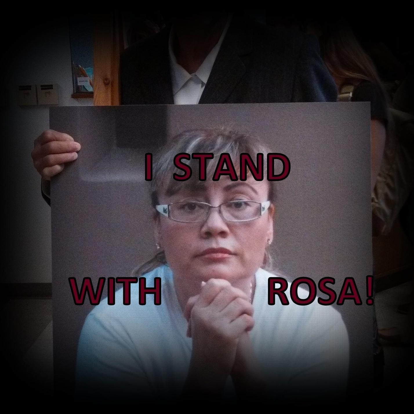 WeStandWithRosa's profile picture. 