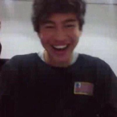 were inlove with a boy named calum thomas hood