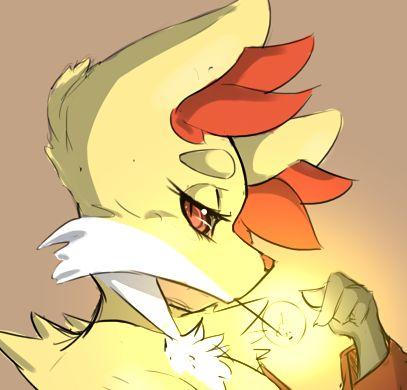 Just a female Delphox..Who prefers to be alone.