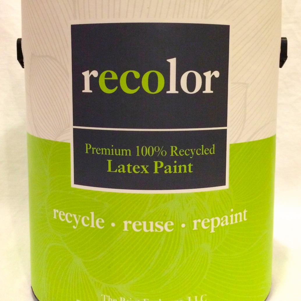 Never used recycled paint?  You will...