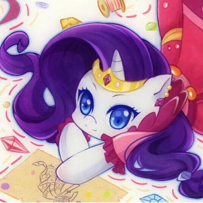 A dazzling pony with a fashionable taste!~