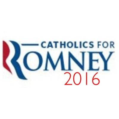 Catholics support and want @MittRomney for President 2016. Also follow @Runmitt2016