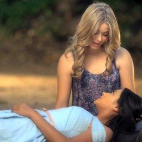 my friend Hanna and Aria mongtomery marine and Spencer Hastings and Emily Fildes