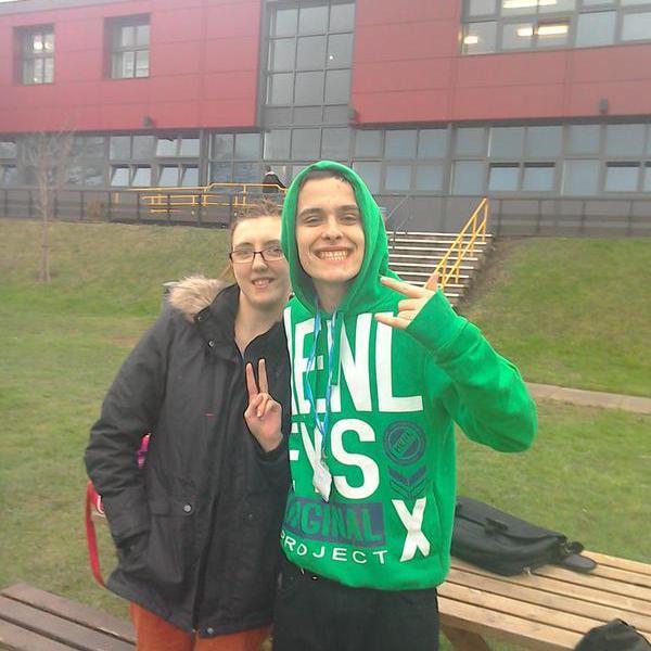 i am 17 and i attend west Notts college with my boyfriend Brandon.  one direction and food except onions and cabbage.