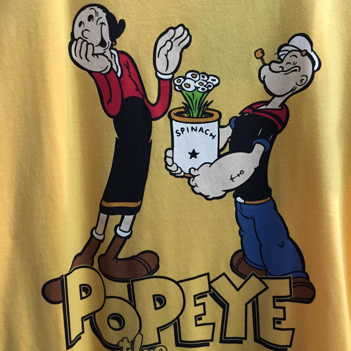 Popeyeのように。