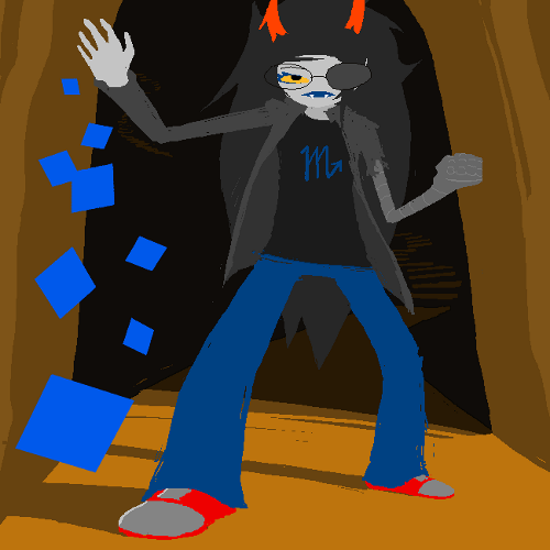 Not much to say 8ecause I'm Vriska Serket,the 8est there ever was!!!!!!!!